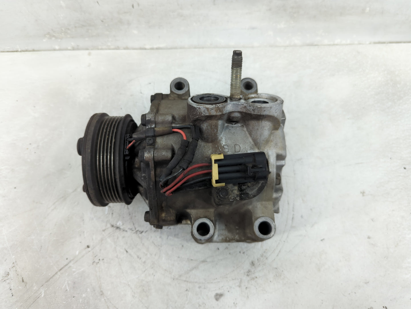 2002-2007 Chevrolet Trailblazer Air Conditioning A/c Ac Compressor Oem - Oemusedautoparts1.com