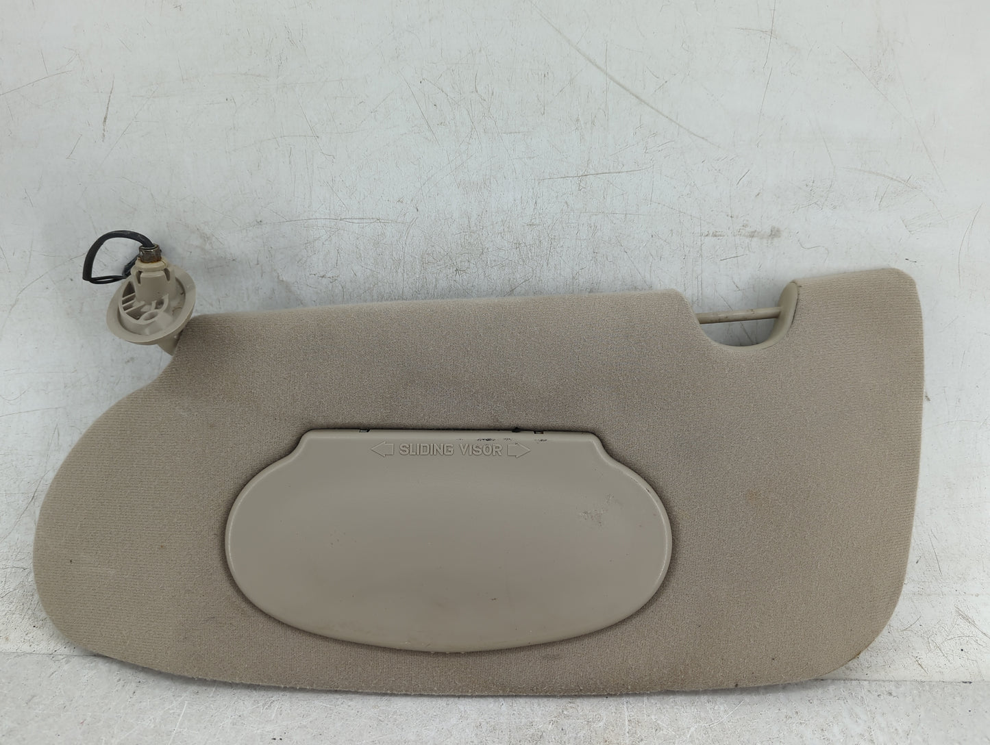 2002 Chrysler Pt Cruiser Sun Visor Shade Replacement Driver Left Mirror Fits OEM Used Auto Parts - Oemusedautoparts1.com
