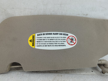 2002 Chrysler Pt Cruiser Sun Visor Shade Replacement Passenger Right Mirror Fits OEM Used Auto Parts