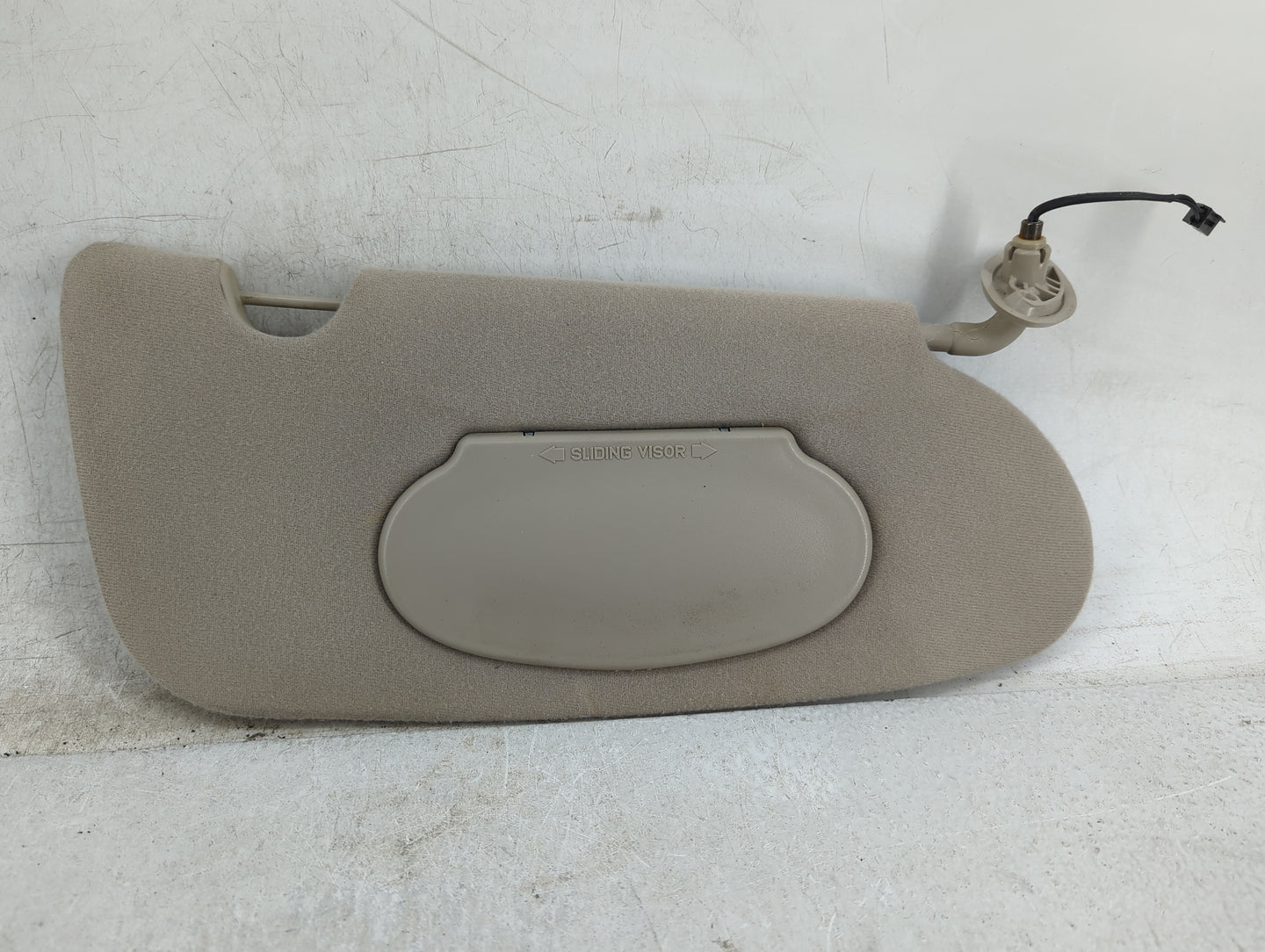 2002 Chrysler Pt Cruiser Sun Visor Shade Replacement Passenger Right Mirror Fits OEM Used Auto Parts - Oemusedautoparts1.com