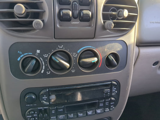 2001-2005 Chrysler Pt Cruiser Climate Control Module Temperature AC/Heater Replacement Fits Fits 2000 2001 2002 2003 2004 20