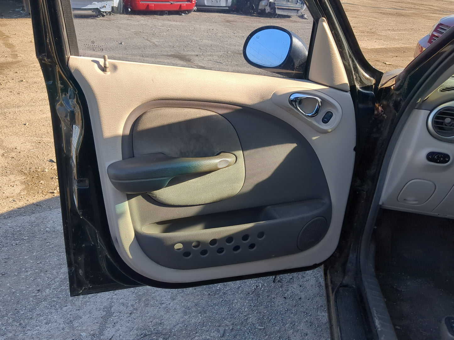 2002 Chrysler Pt Cruiser Front Left Driver Interior Door Panel Trim - Oemusedautoparts1.com