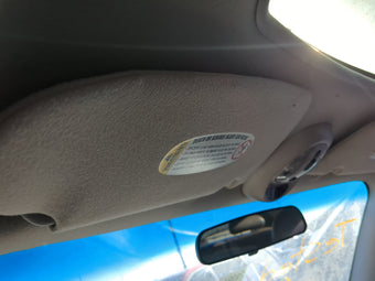compare product 2002 Chrysler Pt Cruiser Sun Visor Shade Replacement Driver Left Mirror Fits OEM Used Auto Parts