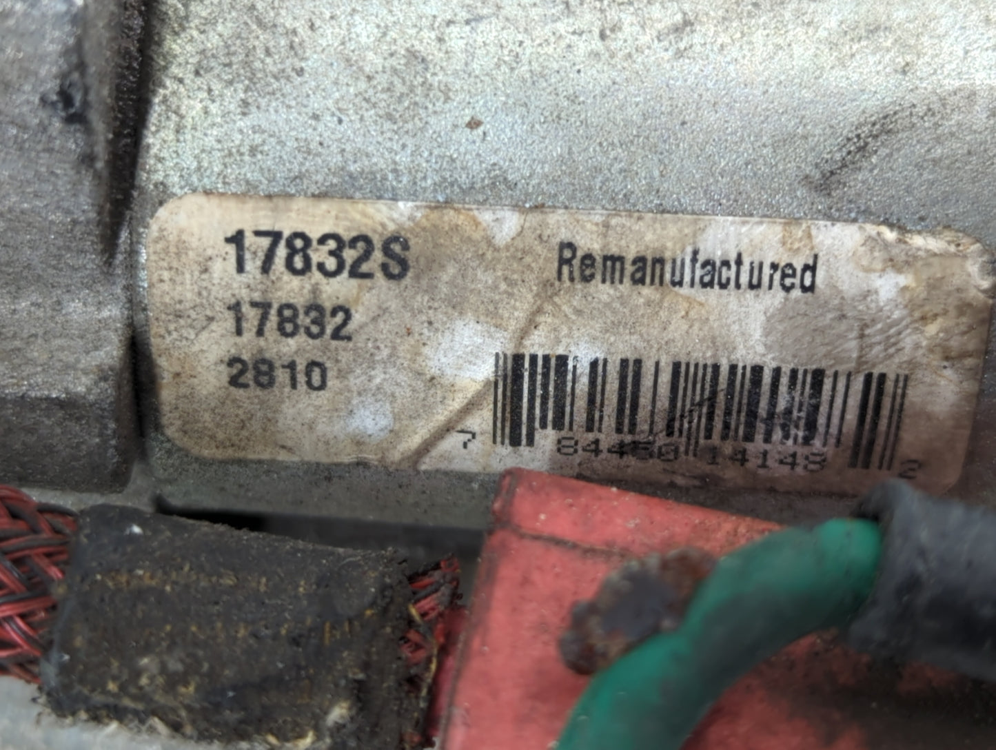 2001-2002 Chrysler Sebring Car Starter Motor Solenoid OEM P/N:17832S Fits Fits 2001 2002 OEM Used Auto Parts - Oemusedautopa