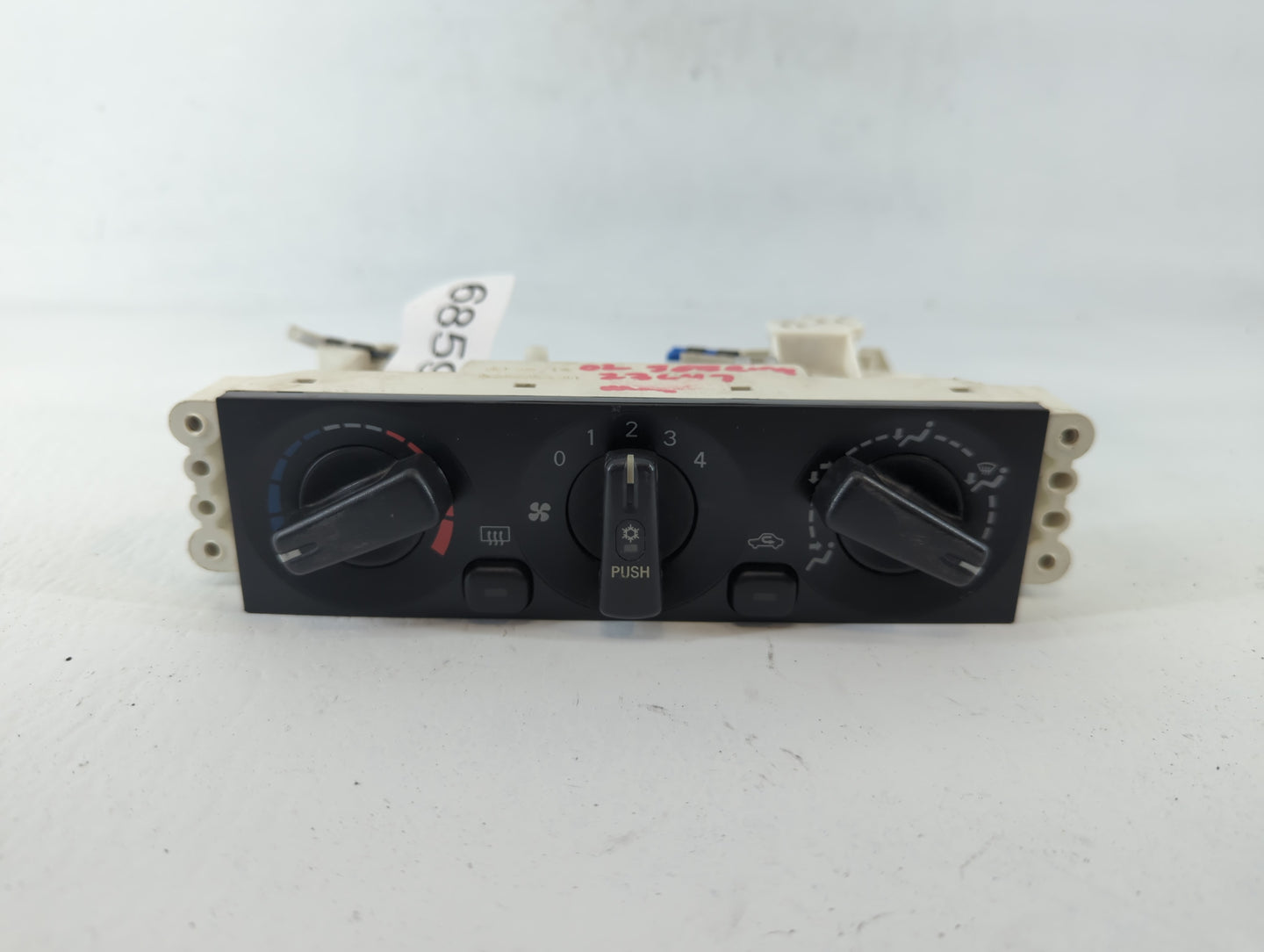 2001-2002 Chrysler Sebring Climate Control Module Temperature AC/Heater Replacement Fits Fits 2001 2002 OEM Used Auto Parts 