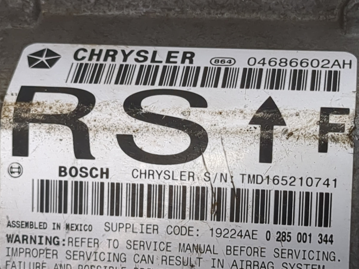 Chrysler Town And Country Safety Restraint Srs Airbag Control Module 1501952 - Oemusedautoparts1.com