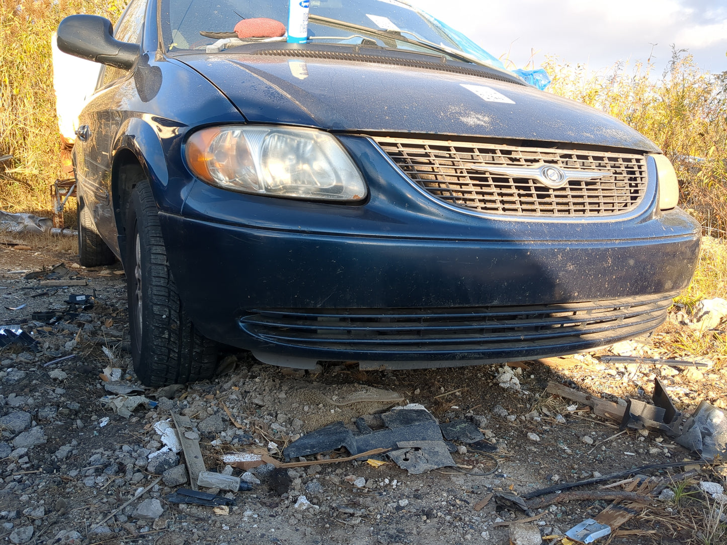 2001-2004 Chrysler Town & Country Front Bumper - Oem - Oemusedautoparts1.com