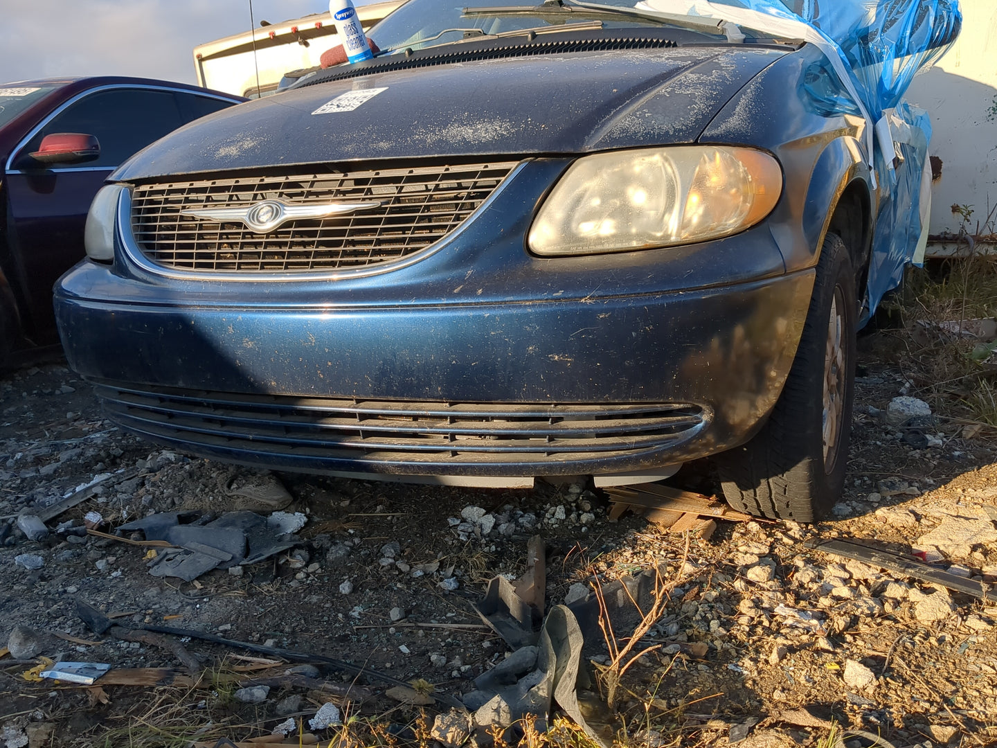 2001-2004 Chrysler Town & Country Front Bumper - Oem - Oemusedautoparts1.com