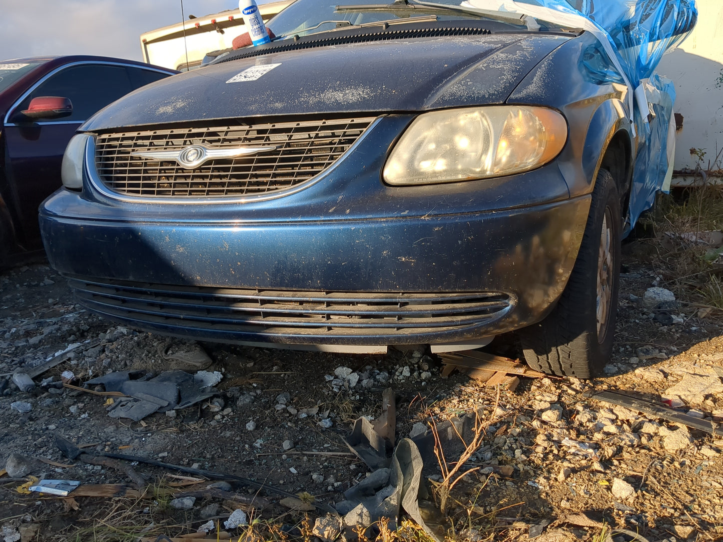 2001-2004 Chrysler Town & Country Front Bumper - Oem - Oemusedautoparts1.com