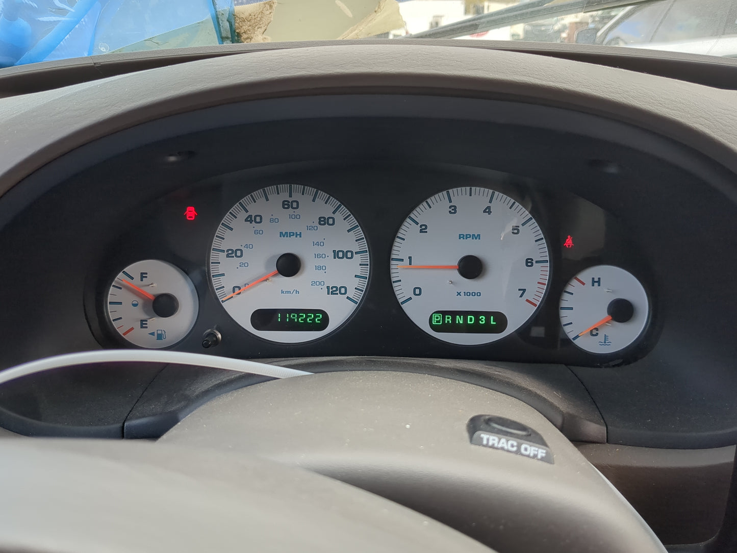 2002 Chrysler Town & Country Instrument Cluster Speedometer Gauges Fits OEM Used Auto Parts - Oemusedautoparts1.com