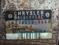 2002 Dodge Caravan PCM Engine Control Computer ECU ECM PCU OEM P/N:TN228000-9680 04686045AC Fits OEM Used Auto Parts - Oemus