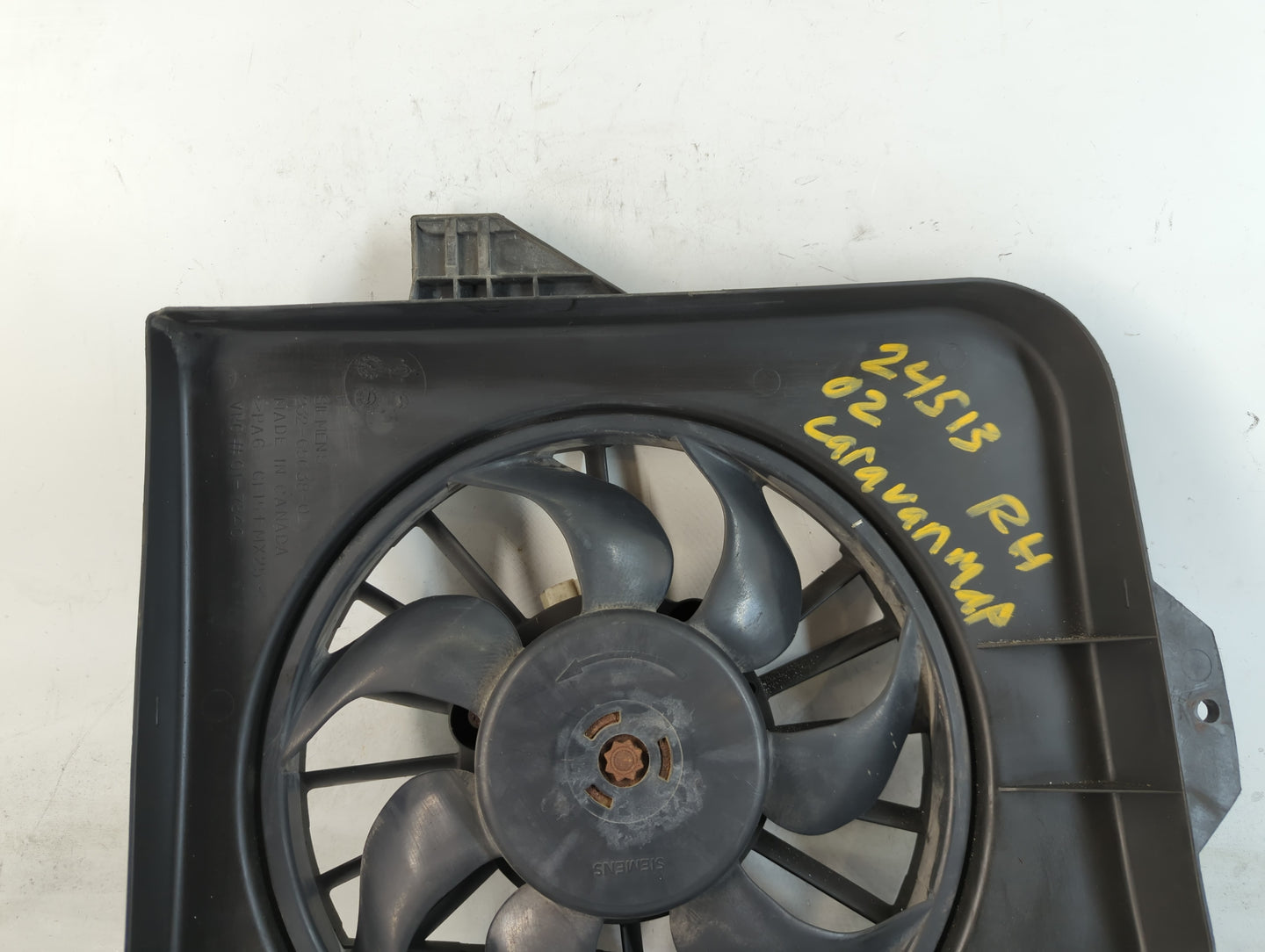 2001-2005 Dodge Caravan Electric Radiator Cooling Fan Motor Assembly - Oemusedautoparts1.com