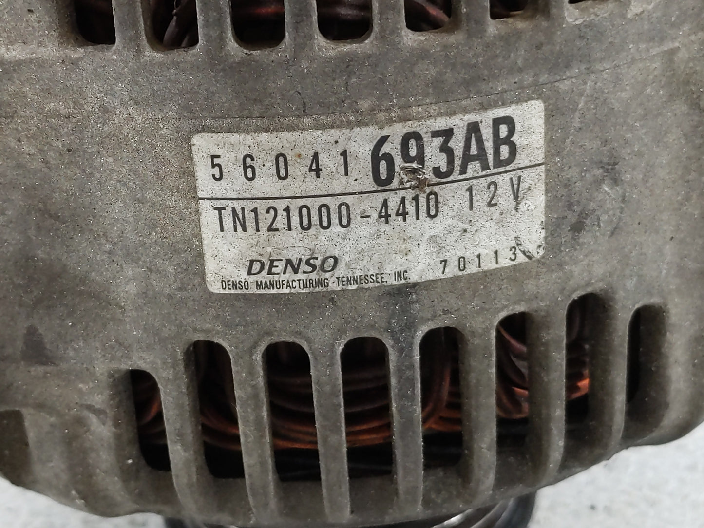 2001-2011 Dodge Dakota Alternator Replacement Generator Charging Assembly Engine OEM P/N:56041693AB Fits OEM Used Auto Parts
