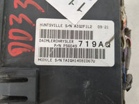 2000-2002 Dodge Dakota Fusebox Fuse Box Panel Relay Module P/N:PP56049719AQ P56049243AE Fits Fits 2000 2001 2002 OEM Used Au