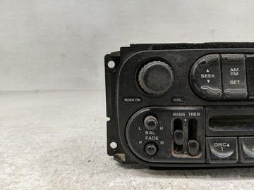 2002 Dodge Dakota Radio AM FM Cd Player Receiver Replacement P/N:P56038589AM 1L2F-18C868-GA Fits OEM Used Auto Parts