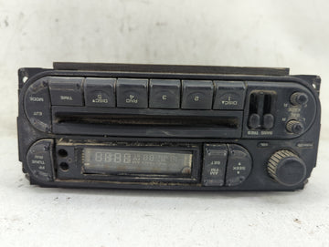 2002-2004 Dodge Dakota Radio AM FM Cd Player Receiver Replacement P/N:P56038589AN Fits OEM Used Auto Parts
