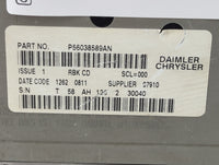 2002-2004 Dodge Dakota Radio AM FM Cd Player Receiver Replacement P/N:P56038589AN Fits OEM Used Auto Parts - Oemusedautopart