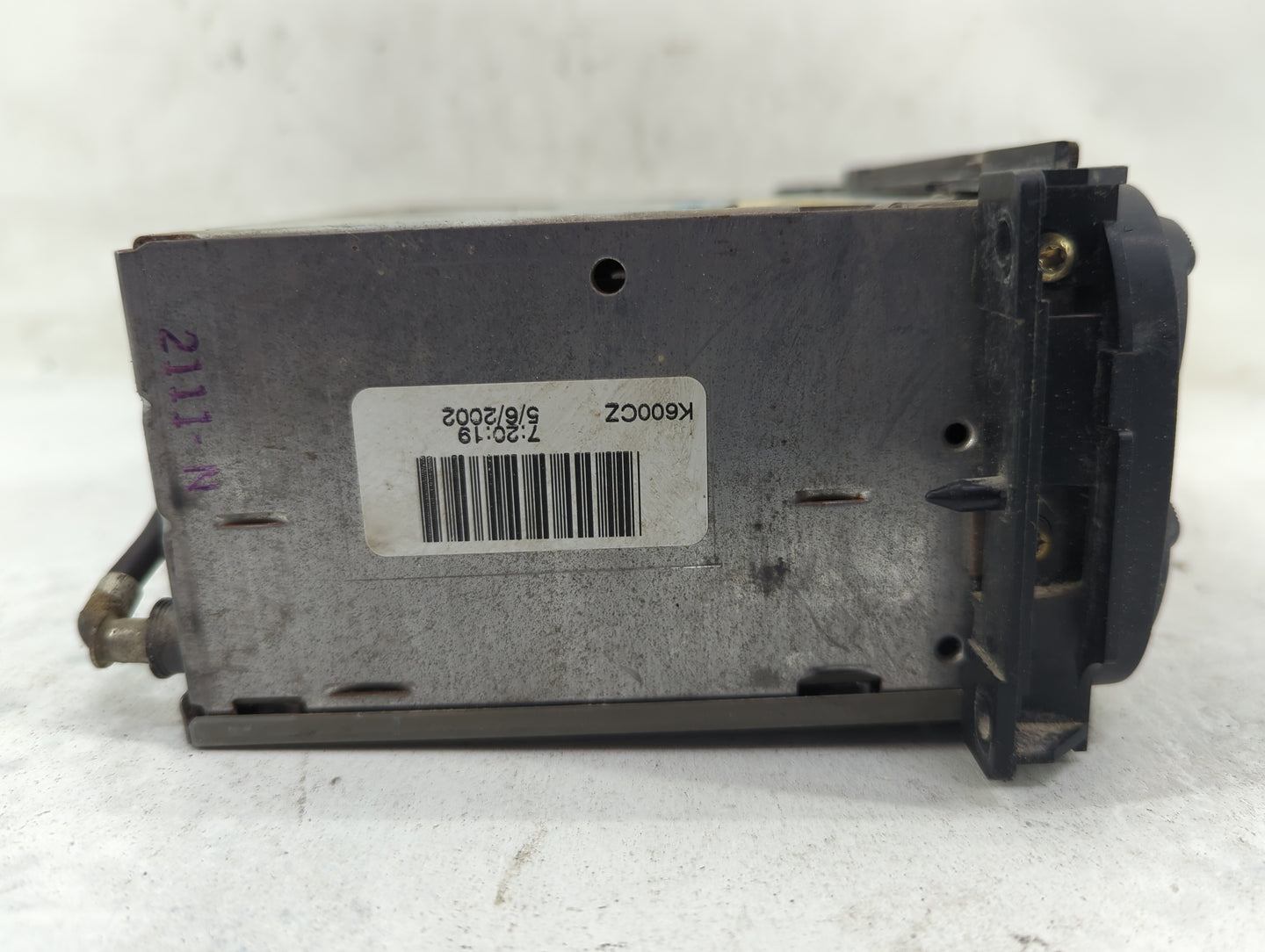 2002-2004 Dodge Dakota Radio AM FM Cd Player Receiver Replacement P/N:P56038589AN Fits OEM Used Auto Parts - Oemusedautopart