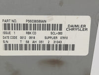 2002-2004 Dodge Dakota Radio AM FM Cd Player Receiver Replacement P/N:P56038589AN Fits OEM Used Auto Parts - Oemusedautopart