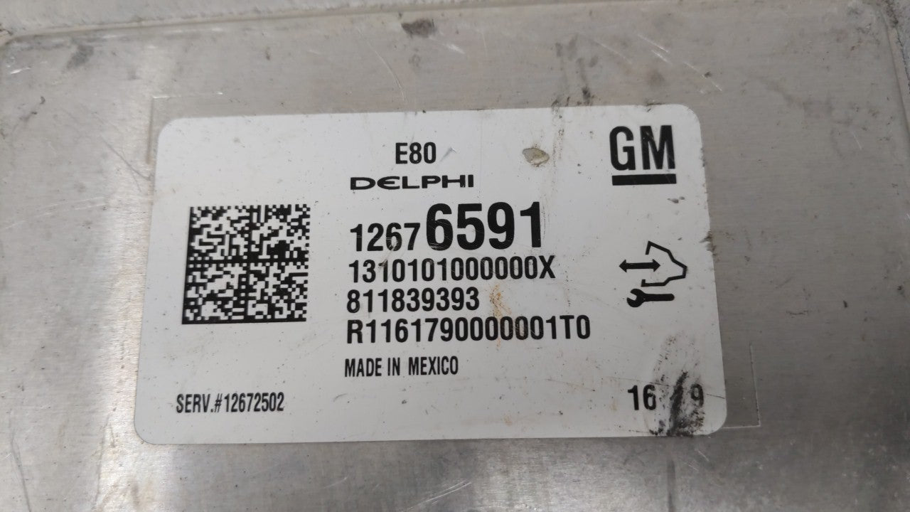 2002 Dodge Dakota PCM Engine Control Computer ECU ECM PCU OEM P/N:12676591 Fits OEM Used Auto Parts - Oemusedautoparts1.com