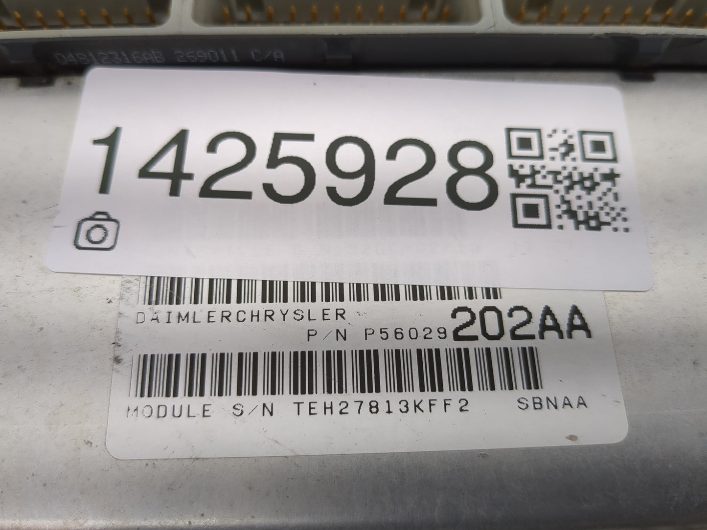 2002 Dodge Durango PCM Engine Control Computer ECU ECM PCU OEM P/N:P56029202AA 04812316AB Fits OEM Used Auto Parts - Oemused