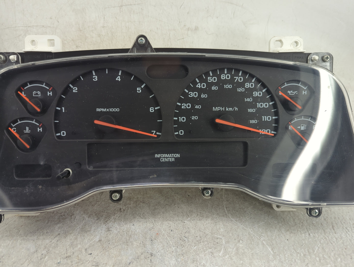 2001-2003 Dodge Durango Instrument Cluster Speedometer Gauges P/N:A646AF MX257410-8082 Miles: Fits Fits 2001 2002 2003 OEM U