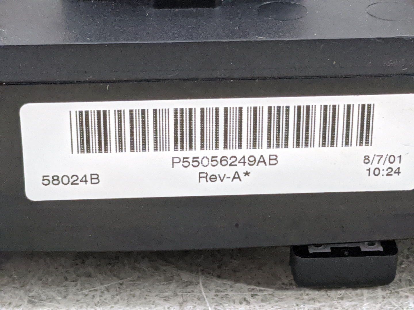 2002-2003 Dodge Durango Climate Control Module Temperature AC/Heater Replacement P/N:P55056249AB Fits Fits 2002 2003 OEM Use
