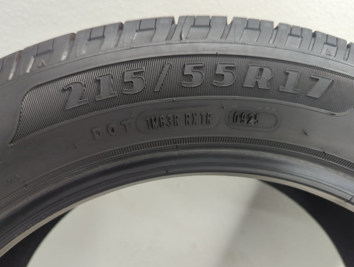 Used Tire 215/55R17 GOODYEAR RELIANT 94V - Tread Depth 10/32 - Oemusedautoparts1.com