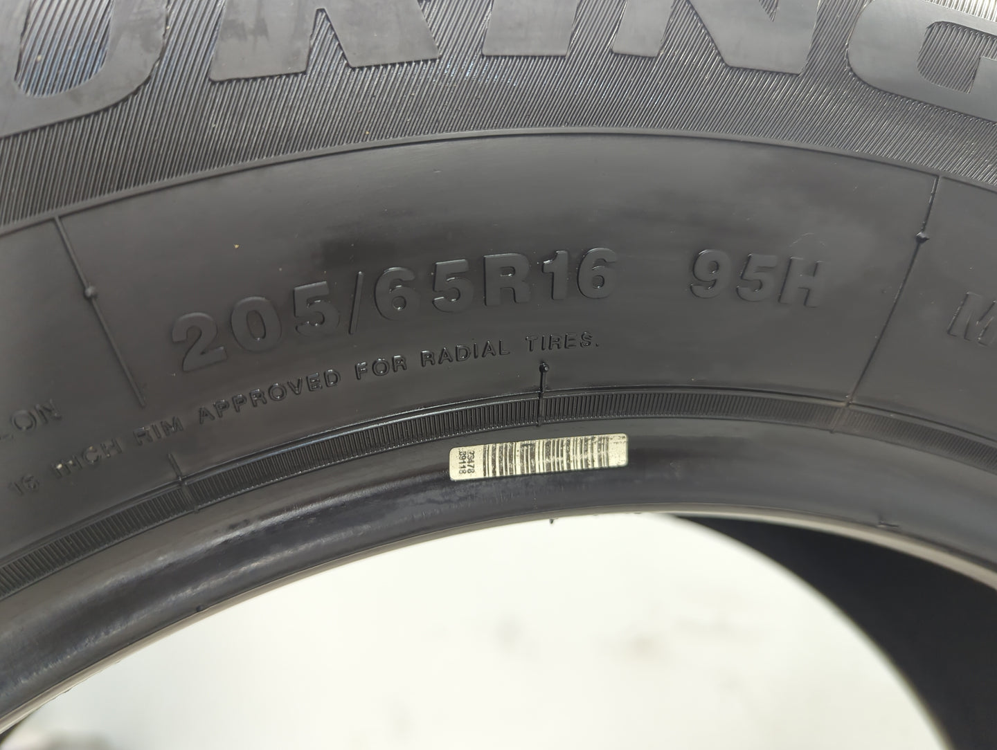 Used Tire 205/65R16 SENTURY TOURING 95H - Tread Depth 12/32 - Oemusedautoparts1.com