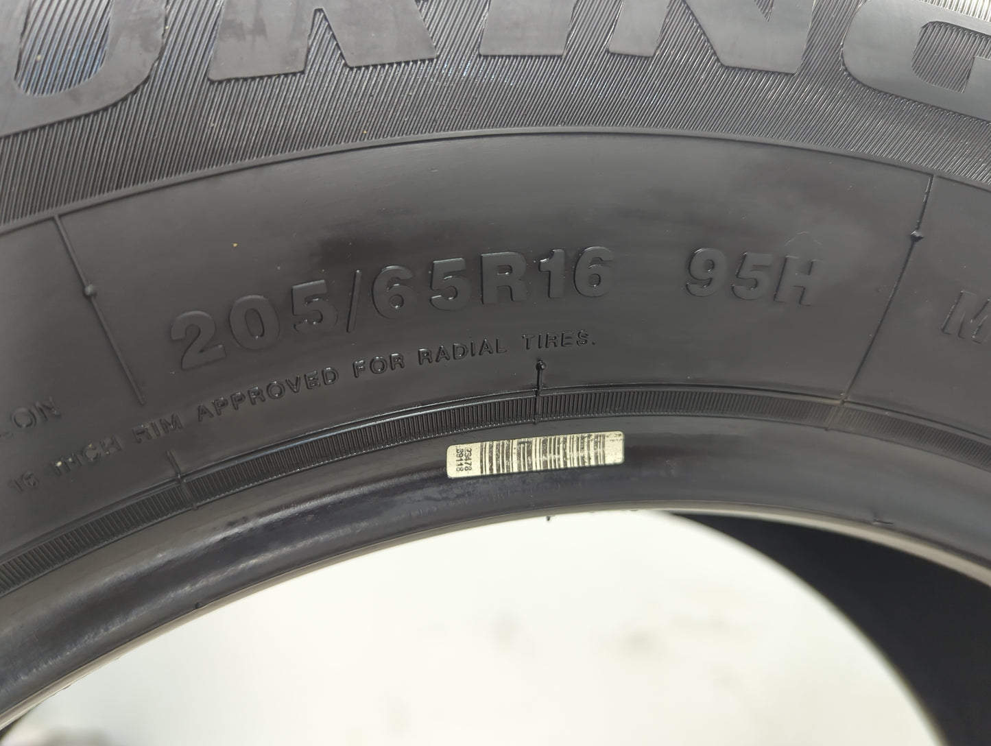 Used Tire 205/65R16 SENTURY TOURING 95H - Tread Depth 12/32 - Oemusedautoparts1.com