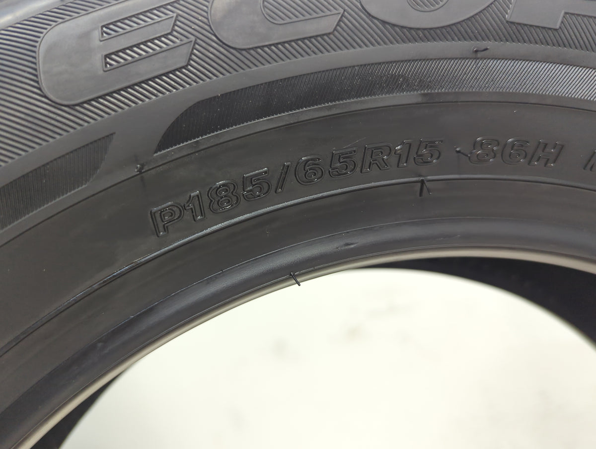 Used Tire P185/65R16 BRIDGESTONE ECOPIA EP 422 86H - Tread Depth 12/32 - Oemusedautoparts1.com