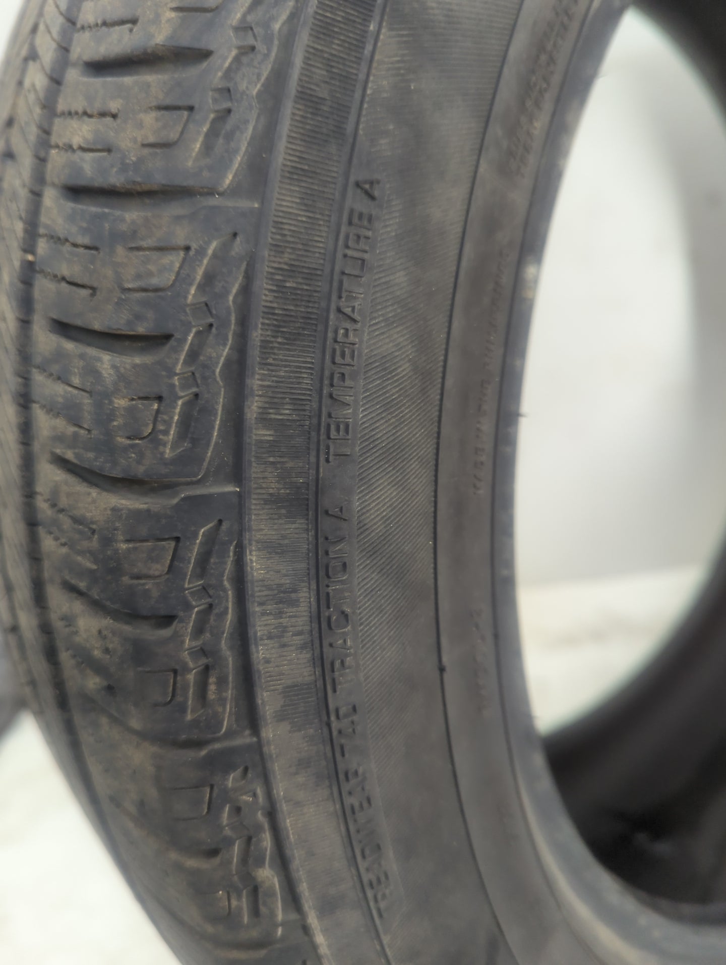 Used Tire 225/55R18 YOKOHAMA YK-CTX 98H - Tread Depth 6/32 - Oemusedautoparts1.com