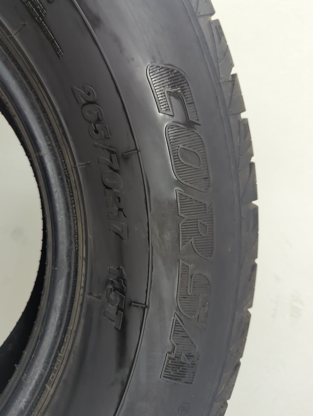 Used Tire 265/70R17 CORSA HIGHWAY TERRAIN 115T - Tread Depth 5/32 - Oemusedautoparts1.com