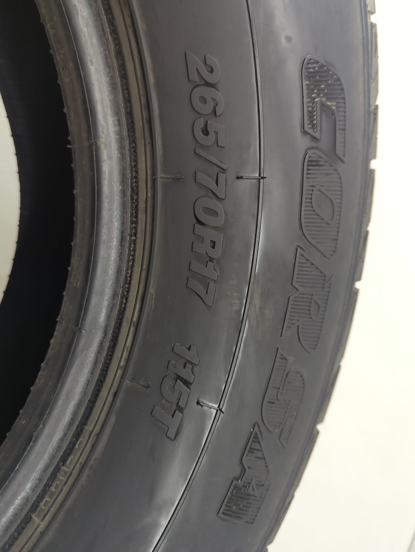 Used Tire 265/70R17 CORSA HIGHWAY TERRAIN 115T - Tread Depth 5/32 - Oemusedautoparts1.com