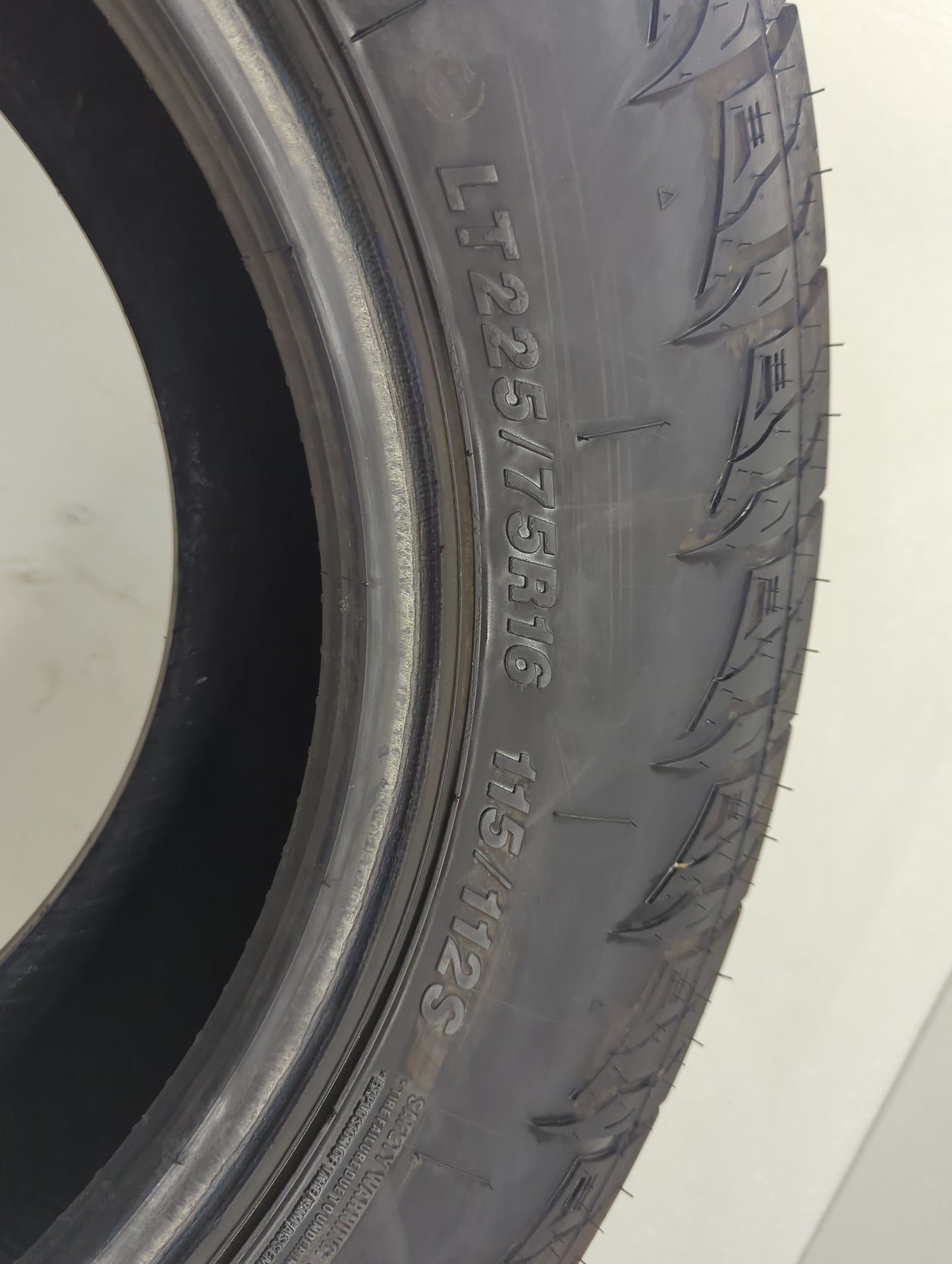 Used Tire 225/75/16 CORSA HIGHWAY TERRAIN 112S - Tread Depth 11/32 - Oemusedautoparts1.com