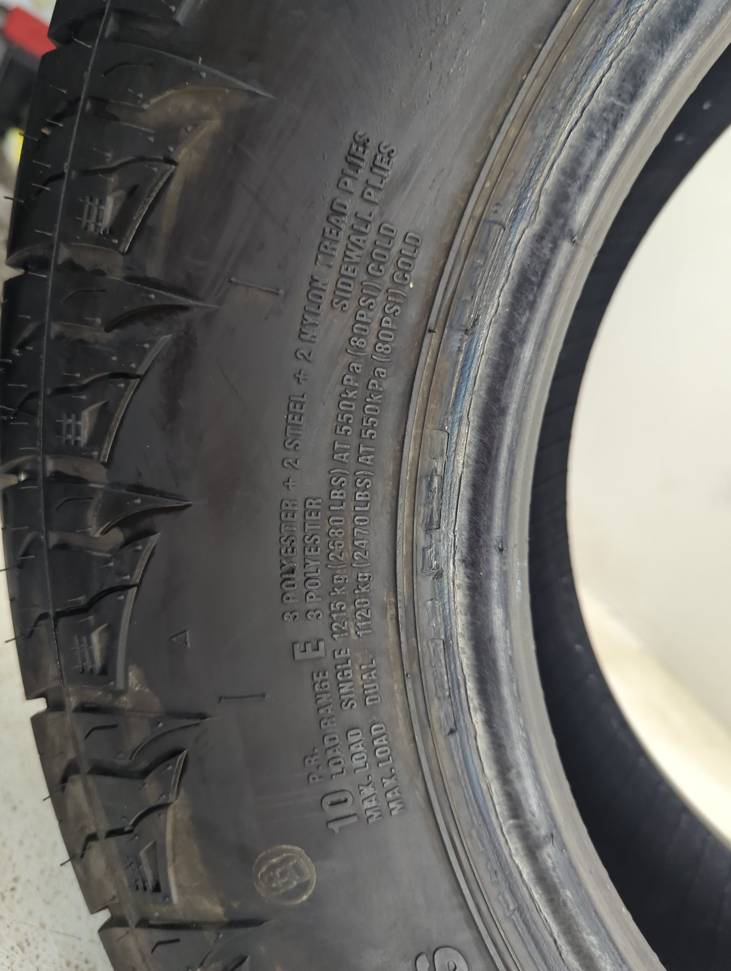 Used Tire 225/75/16 CORSA HIGHWAY TERRAIN 112S - Tread Depth 11/32 - Oemusedautoparts1.com