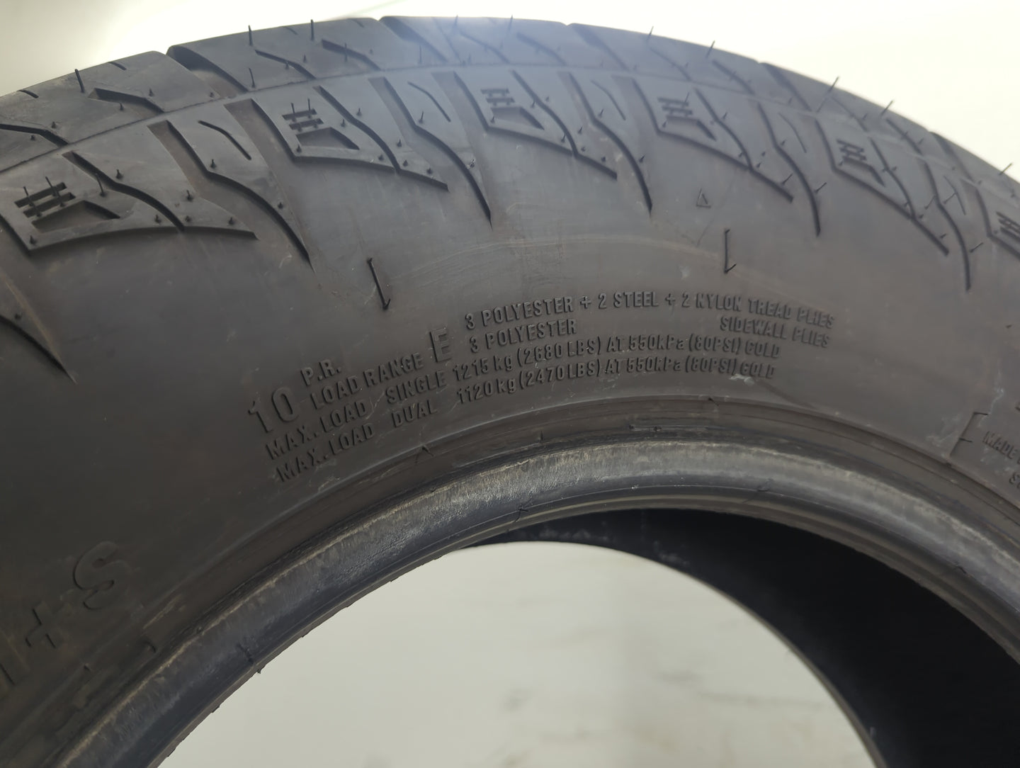 Used Tire LT225/75R16 CORSA HIGHWAY TERRAIN 115/112S - Tread Depth 11.5/32 - Oemusedautoparts1.com