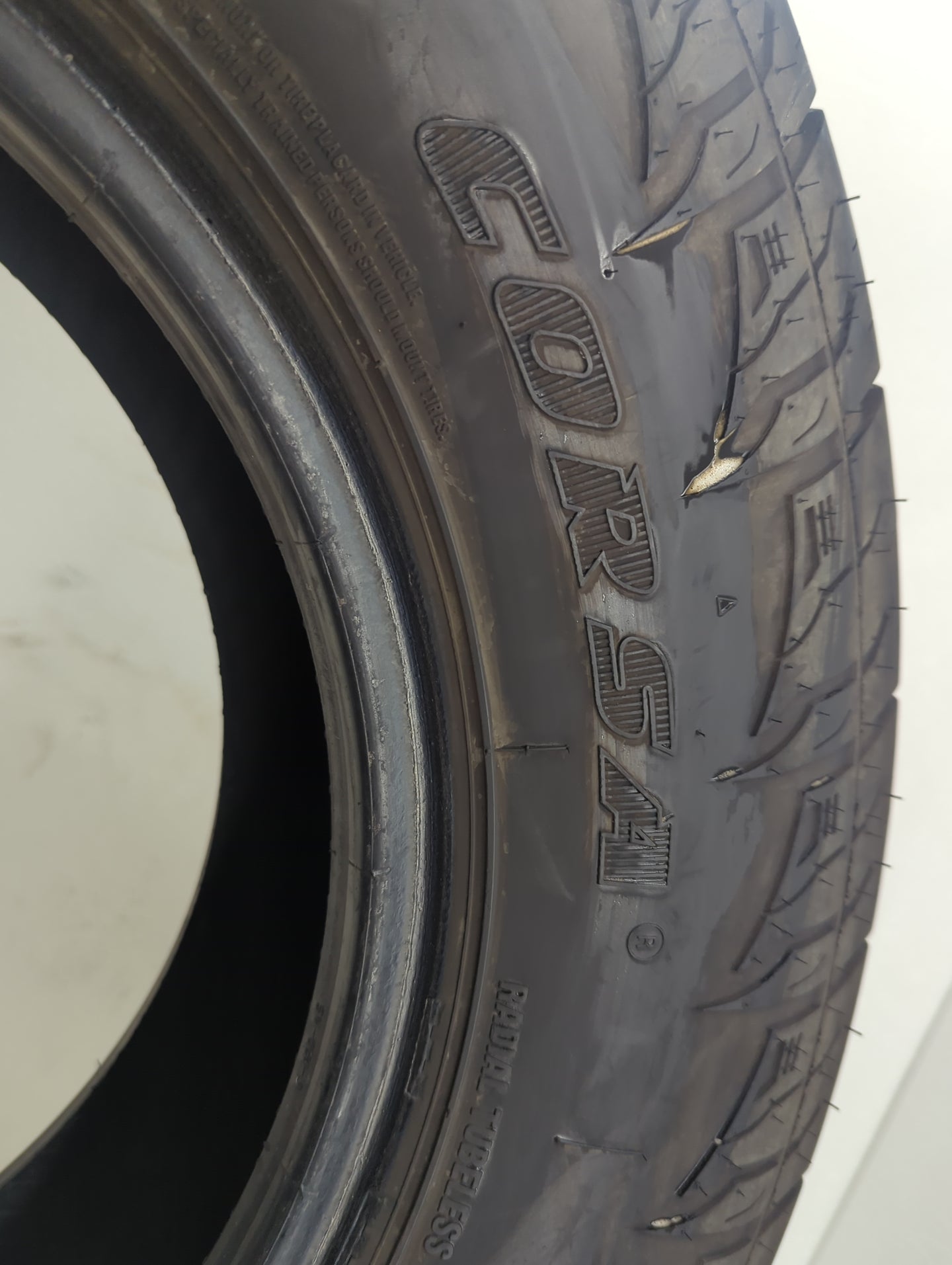 Used Tire LT225/75R16 CORSA HIGHWAY TERRAIN 115/112S - Tread Depth 11.5/32 - Oemusedautoparts1.com