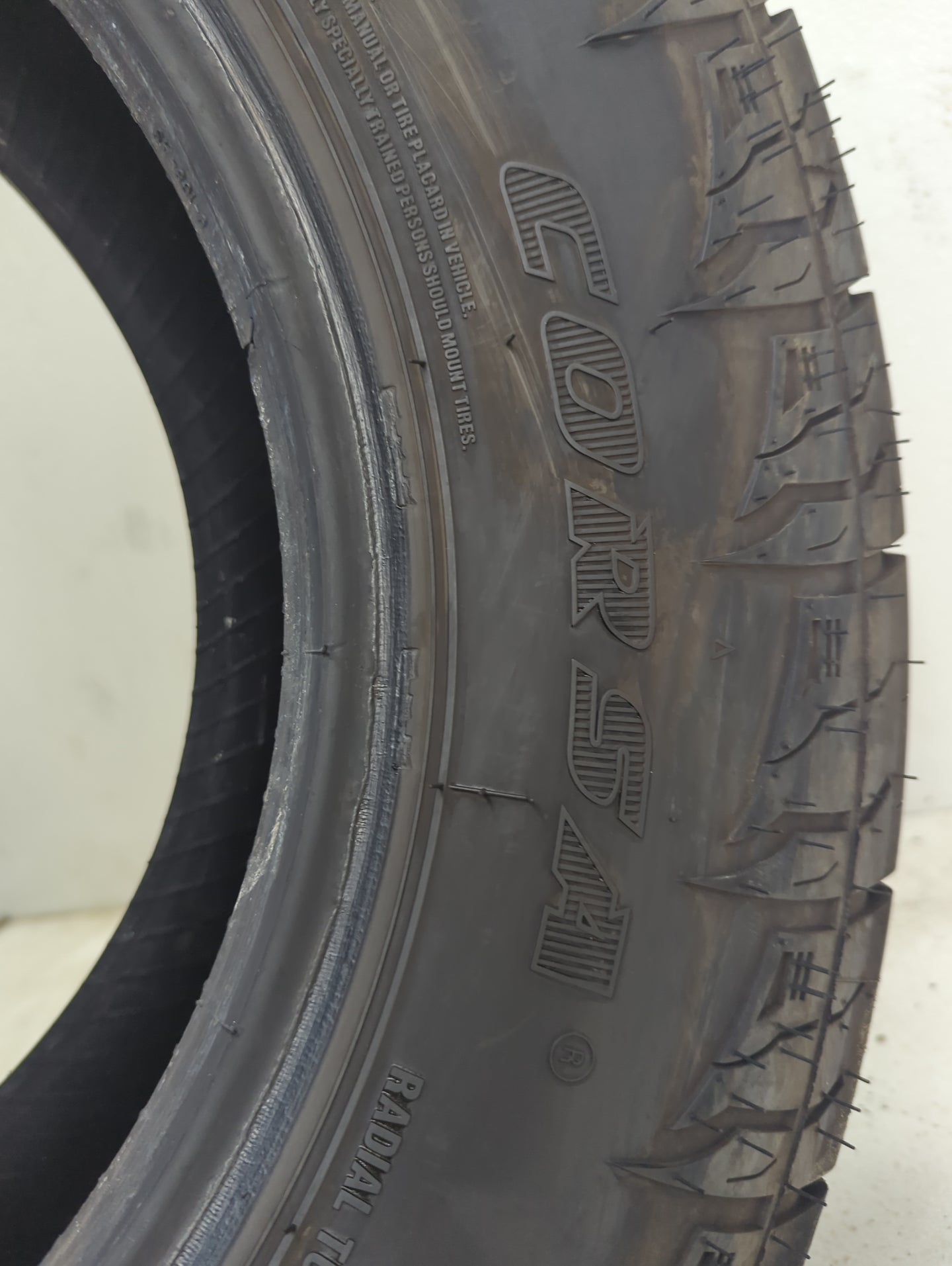 Used Tire LT225/75R16 CORSA HIGHWAY TERRAIN 115/112S - Tread Depth 11.5/32 - Oemusedautoparts1.com