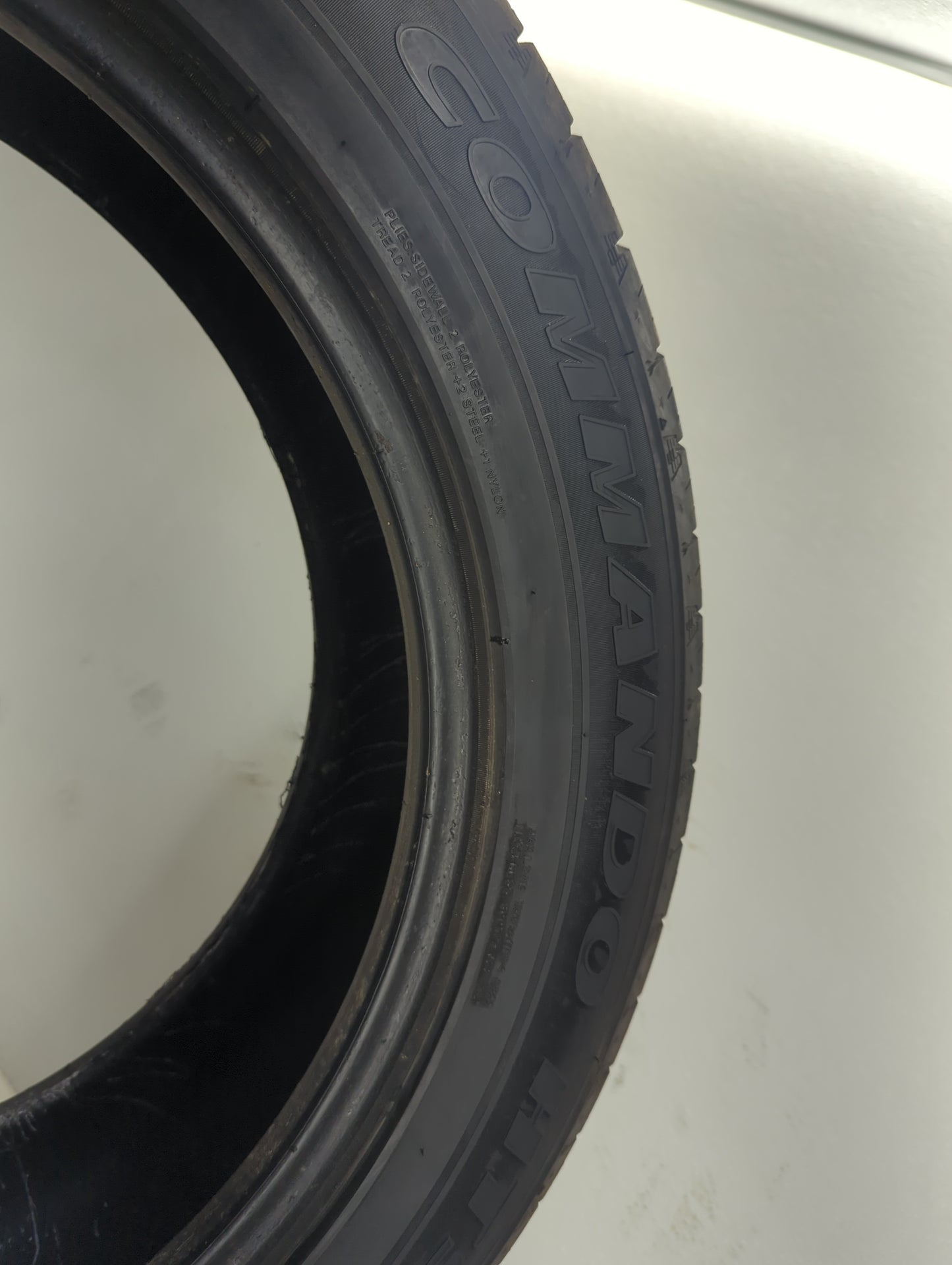 Used Tire 235/55R20 NATIONAL COMMANDO HTS 102H - Tread Depth 8.5/32 - Oemusedautoparts1.com