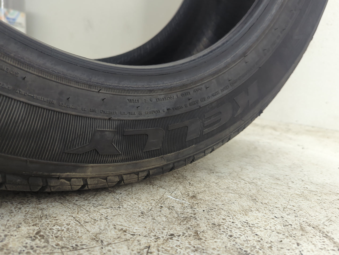 Used Tire 235/55R17 KELLEY EDGE A/S 99H - Tread Depth 7/32 - Oemusedautoparts1.com
