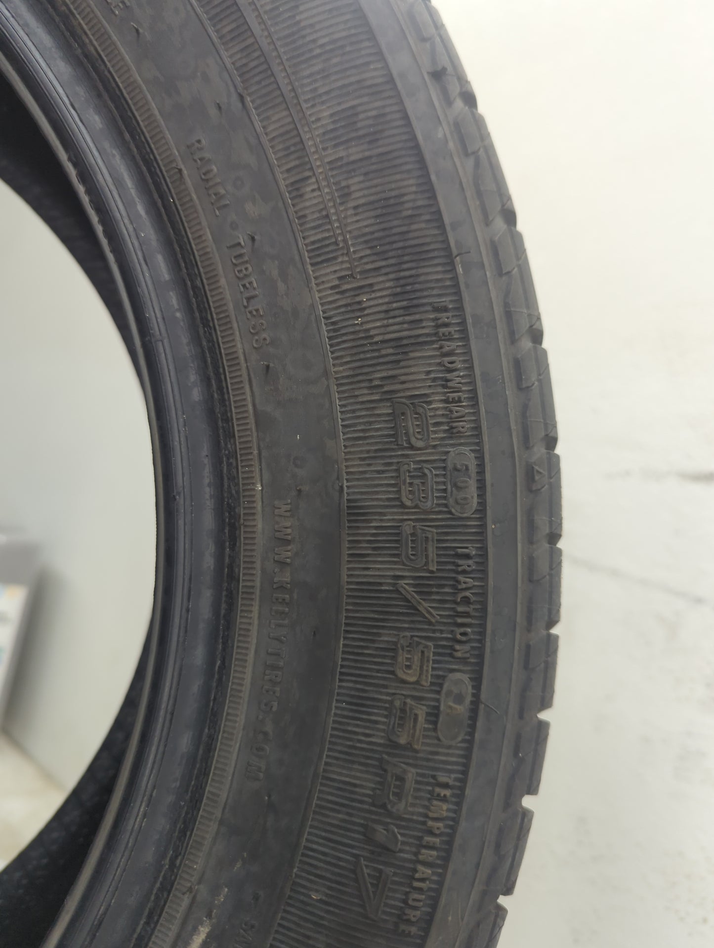 Used Tire 235/55R17 KELLEY EDGE A/S 99H - Tread Depth 7/32 - Oemusedautoparts1.com