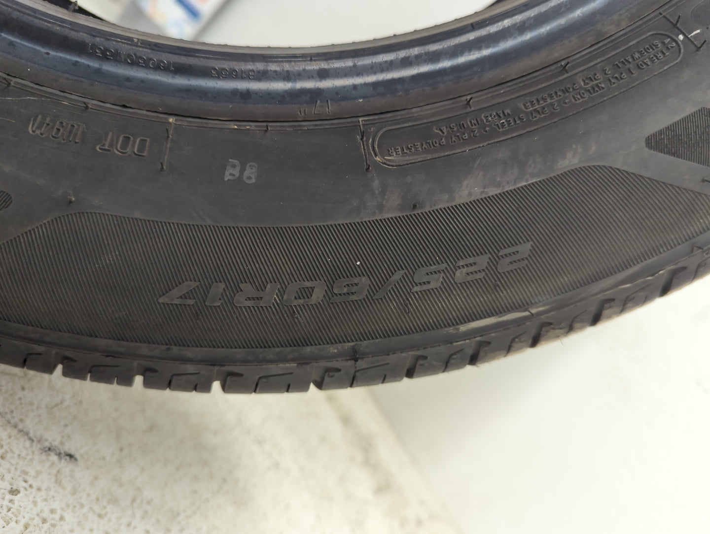 Used Tire 225/60R17 COOPER ENDEAVOR 99H - Tread Depth 9.5/32 - Oemusedautoparts1.com