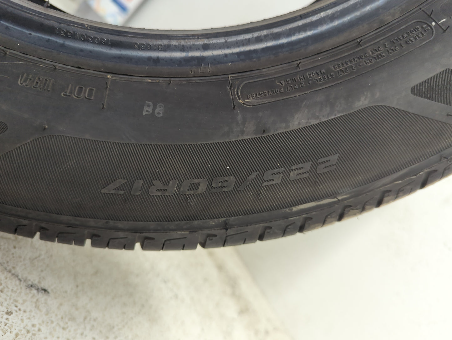 Used Tire 225/60R17 COOPER ENDEAVOR 99H - Tread Depth 9.5/32 - Oemusedautoparts1.com
