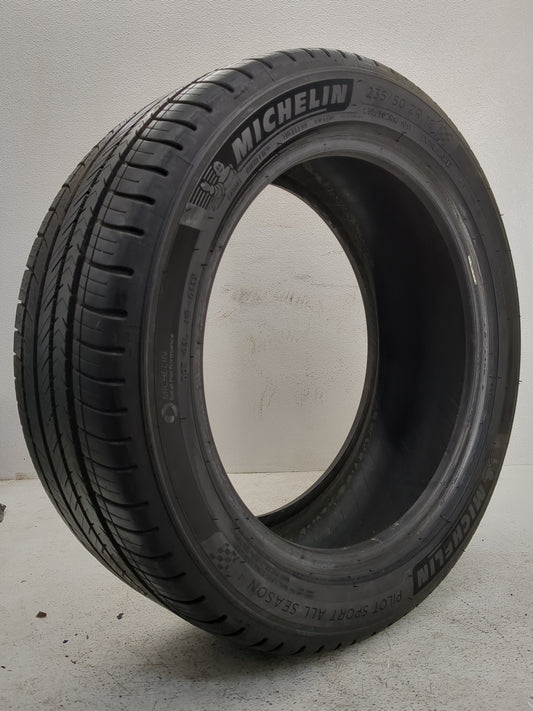 Used Tire 235/50ZR18 MICHELIN PILOT SPORT ALL SEASON 101Y - Tread Depth 8.5/32 - Oemusedautoparts1.com