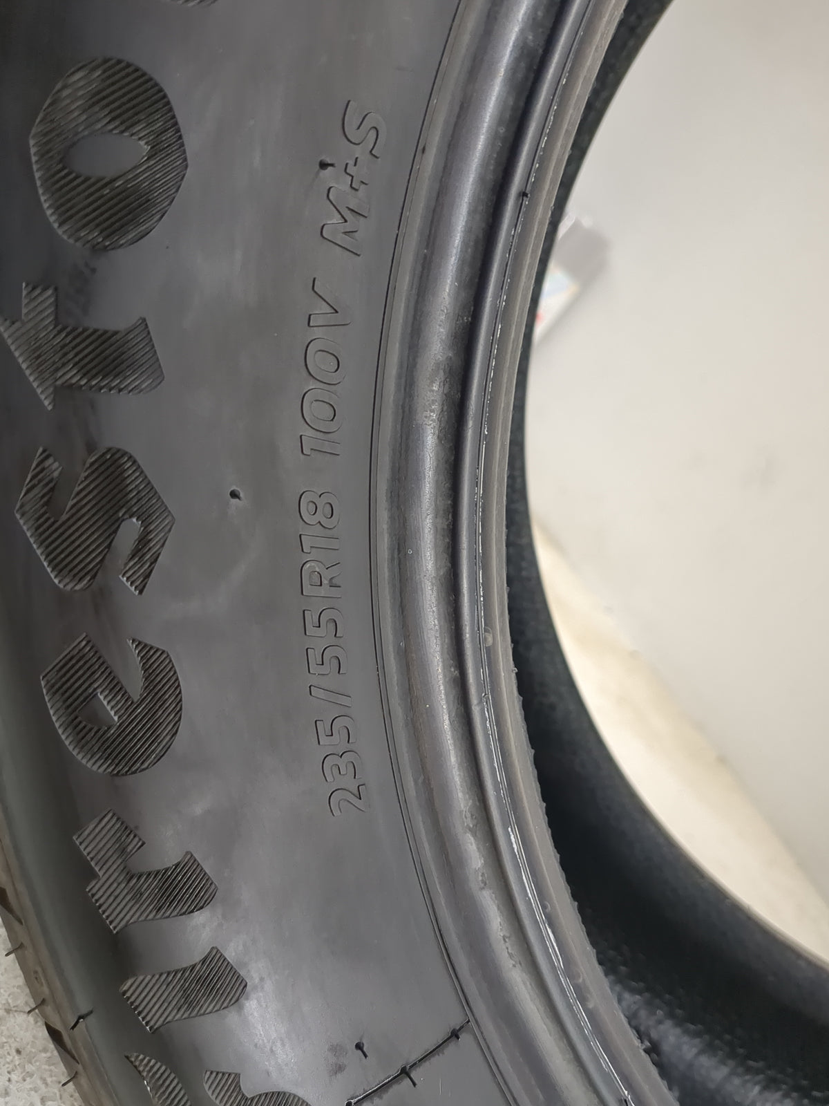Used Tire 235/55R18 FIRESTONE FIREHAWK AS V2 100V - Tread Depth 9/32 - Oemusedautoparts1.com