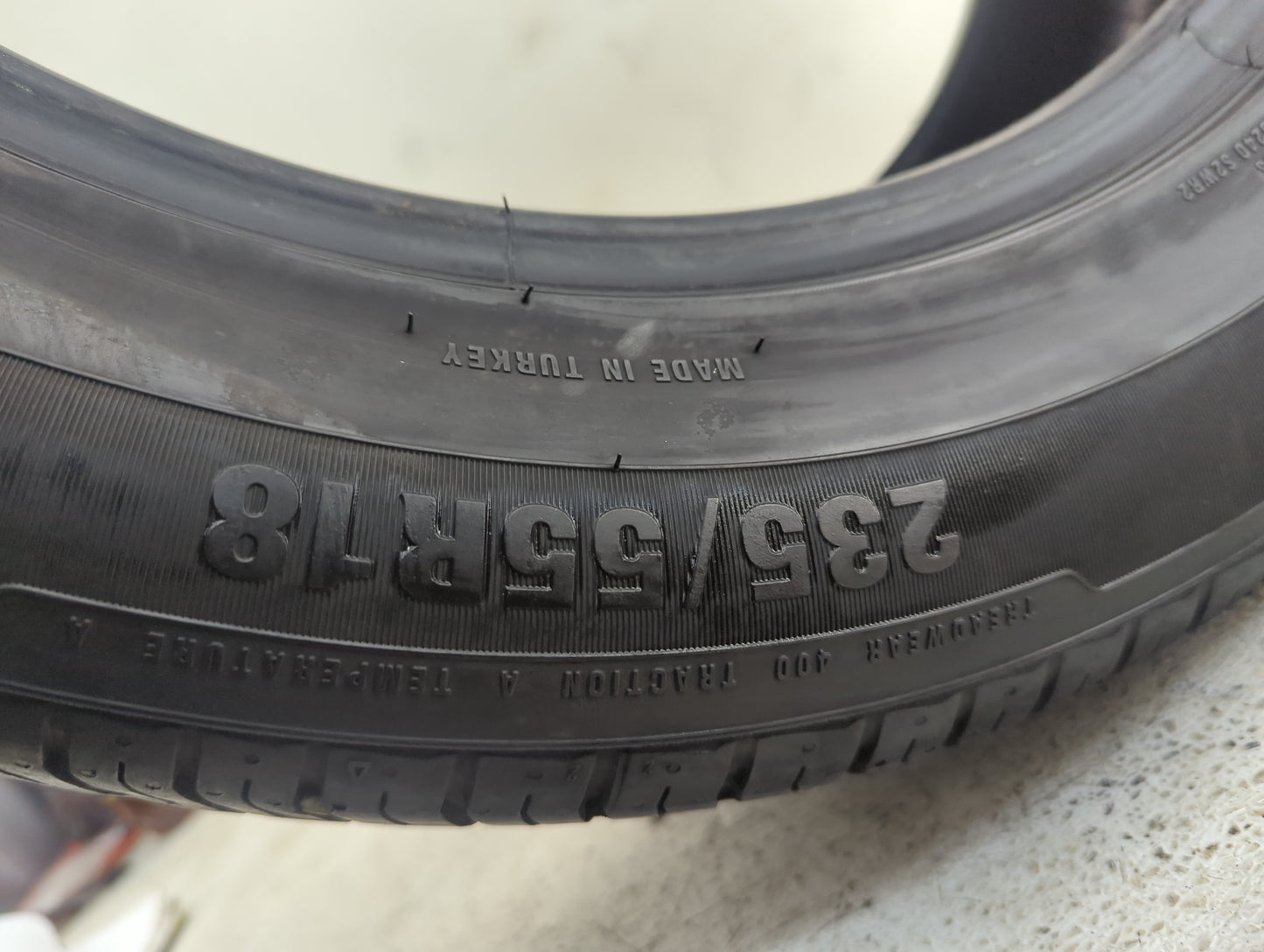 Used Tire 235/55R18 WATERFALL ECO DYNAMIC 100W - Tread Depth 9.5/32 - Oemusedautoparts1.com