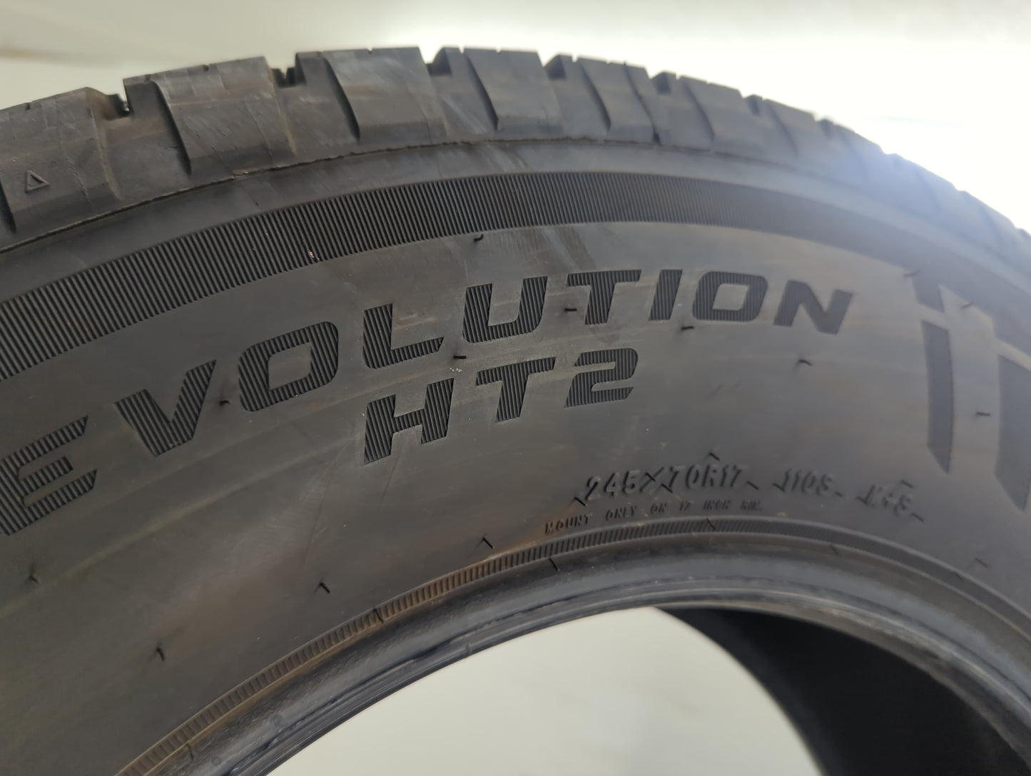 Used Tire 245/70R17 COOPER EVOLUTION HT2 110S - Tread Depth 12.5/32 - Oemusedautoparts1.com