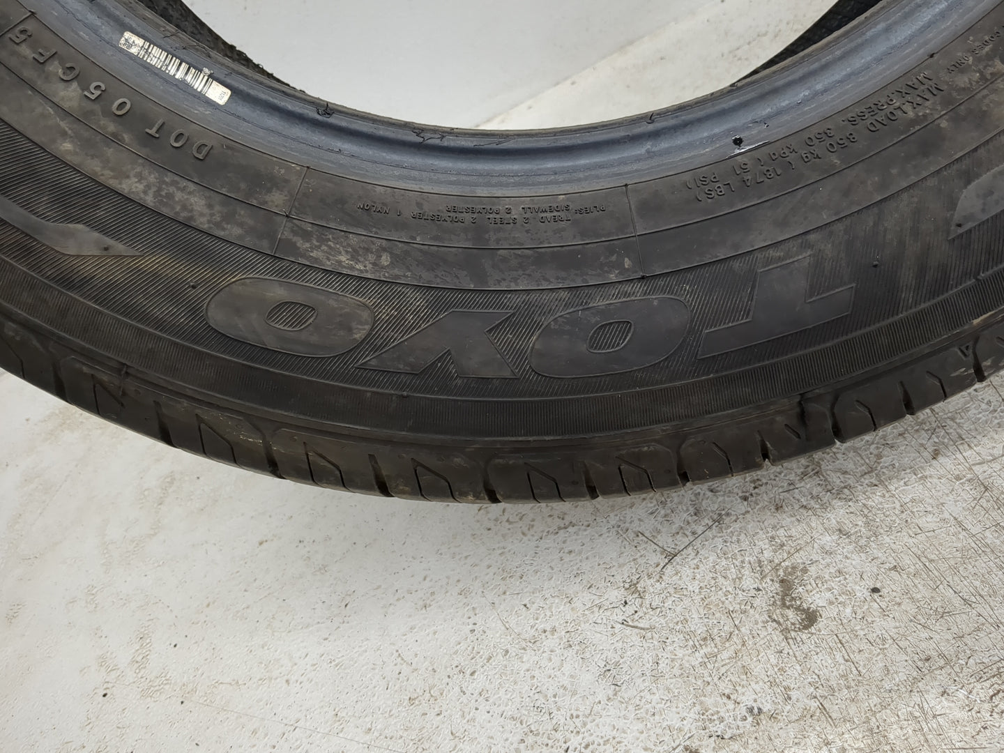 Used Tire 225/65R17 TOYO EXTENA A/S 2 102H - Tread Depth 11/32 - Oemusedautoparts1.com