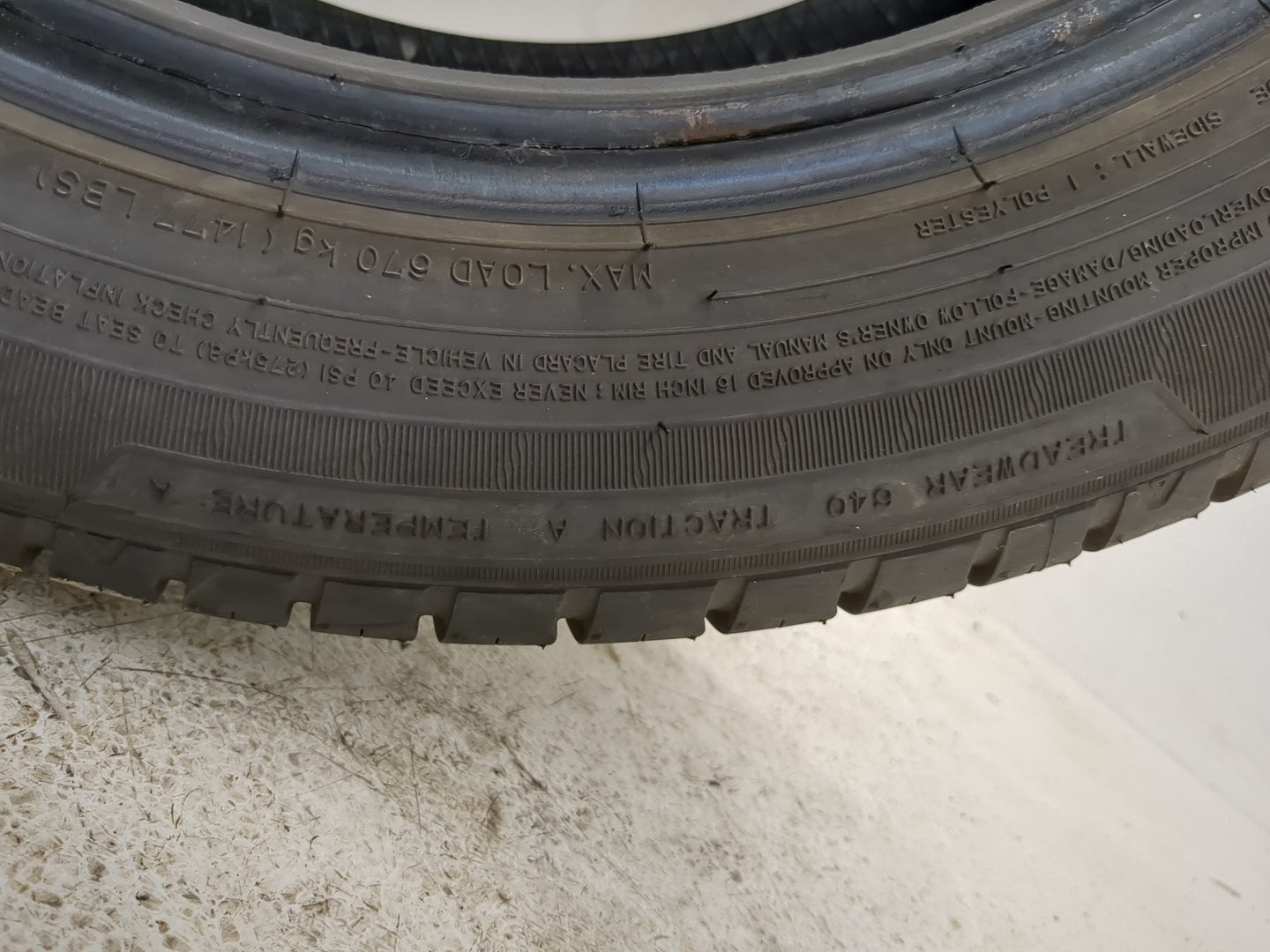 Used Tire 205/55R16 SUMITOMO HTR A/S PO3 94H - Tread Depth 9.5/32 - Oemusedautoparts1.com